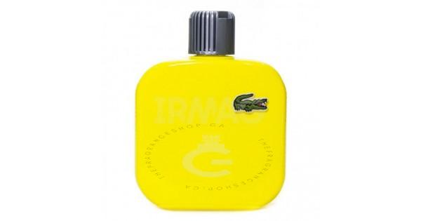 Parfum lacoste homme jaune hotsell